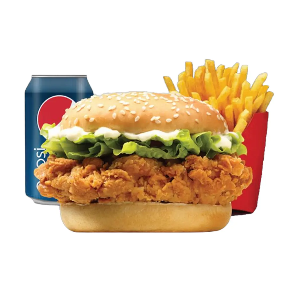 Crispy Burger Meal